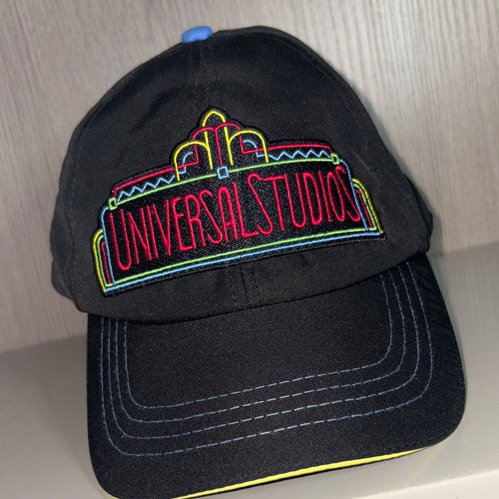 Universal Black and Blue Hat with Logo